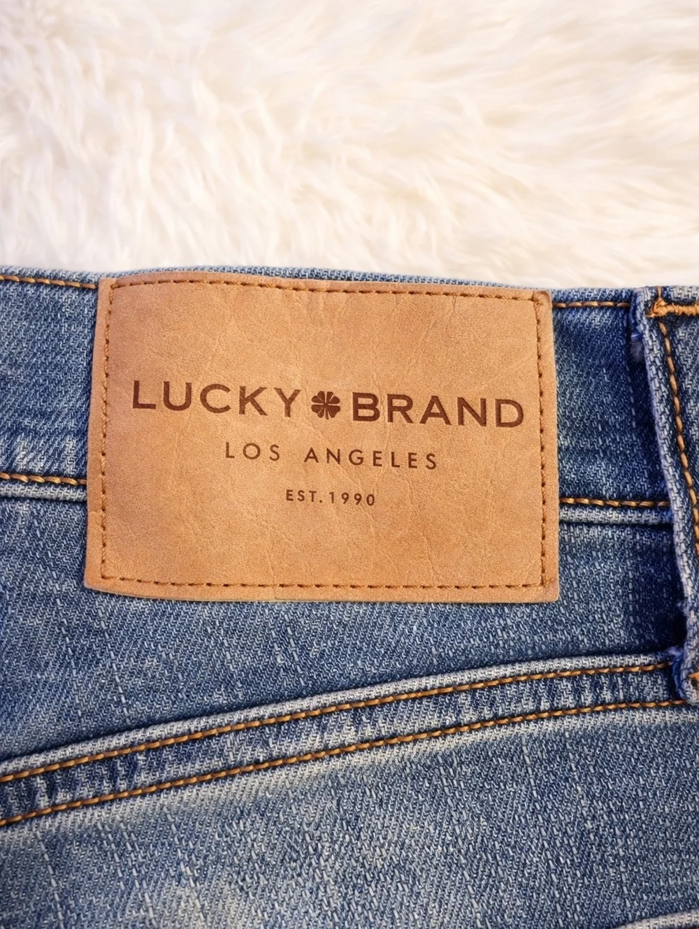 Lucky Brand 363 Vintage Straight Stretch Jeans 31x32 - Picture 4 of 5